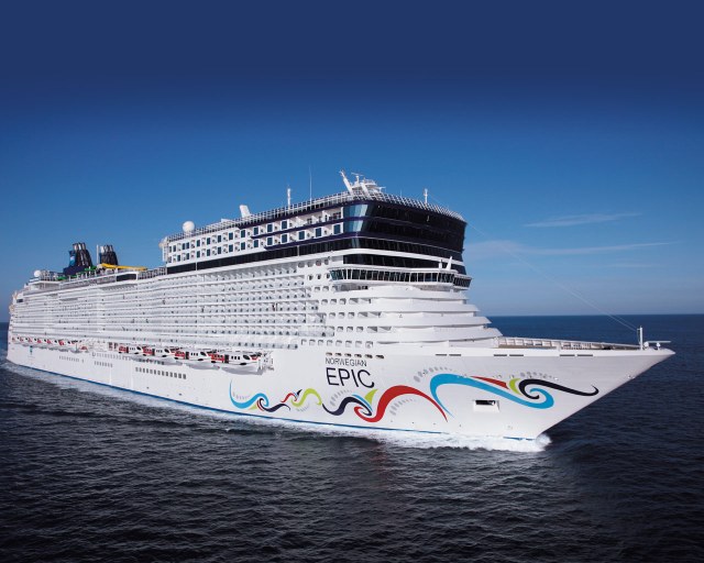 The Norwegian Epic cruise ship